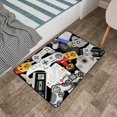 thumbnail image 7 of Game Rug Teen Boys Carpet with Game Controller Decoration, 3D Gaming Rugs for Boys Bedroom Living Room Playroom, Non-Slip Gamer Carpet Children Gaming Area Rugs (Multi-color, 63" x 47"), 7 of 7