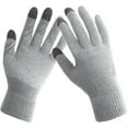 thumbnail image 4 of Winter Hats Gloves for Women Knit Warm Snow Ski Outdoor Caps Touch Screen Mittens, 4 of 4
