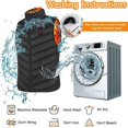 thumbnail image 2 of Lightweight Smart Heated Vest Thermal Heating Vest with 9 Heated Zone for Winter (No Power Bank) - S, 2 of 5
