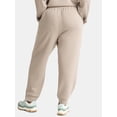 thumbnail image 3 of Avia Women's and Women's Plus ScubaKnit Pleat Joggers with Pockets, Size XS-4X, 3 of 6