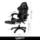 thumbnail image 3 of Silla De Oficina Gamer Ergonomica Reclinable Reforzada negro, 3 of 7