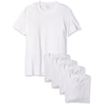 thumbnail image 2 of Nautica T-Shirt Col Rond en Coton pour Hommes-Multi Packs, Blanc - 5 Pack, L, 2 of 3