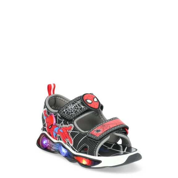Spider-Man Toddler Boys Light-Up Sandals