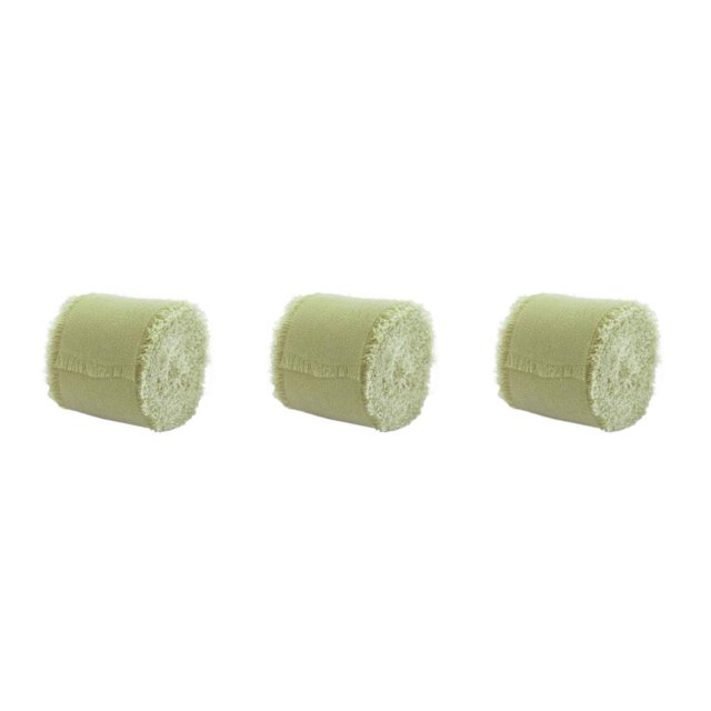 Naiovety Cinta de gasa Cinta de flecos de moda para ramos de novia Cintas de cinta de gasa rasgadas a mano thin180 Type1 NO1