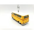 thumbnail image 3 of 1975 Volkswagen VW Type 2 Van Bus Custom Christmas Ornament 1:64 Diecast Yellow, 3 of 3