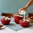 thumbnail image 2 of Juego de cuencos STAUB Ceramic Large Universal, 1.2 L, 6.5 pulgadas, color cereza, 2 of 6