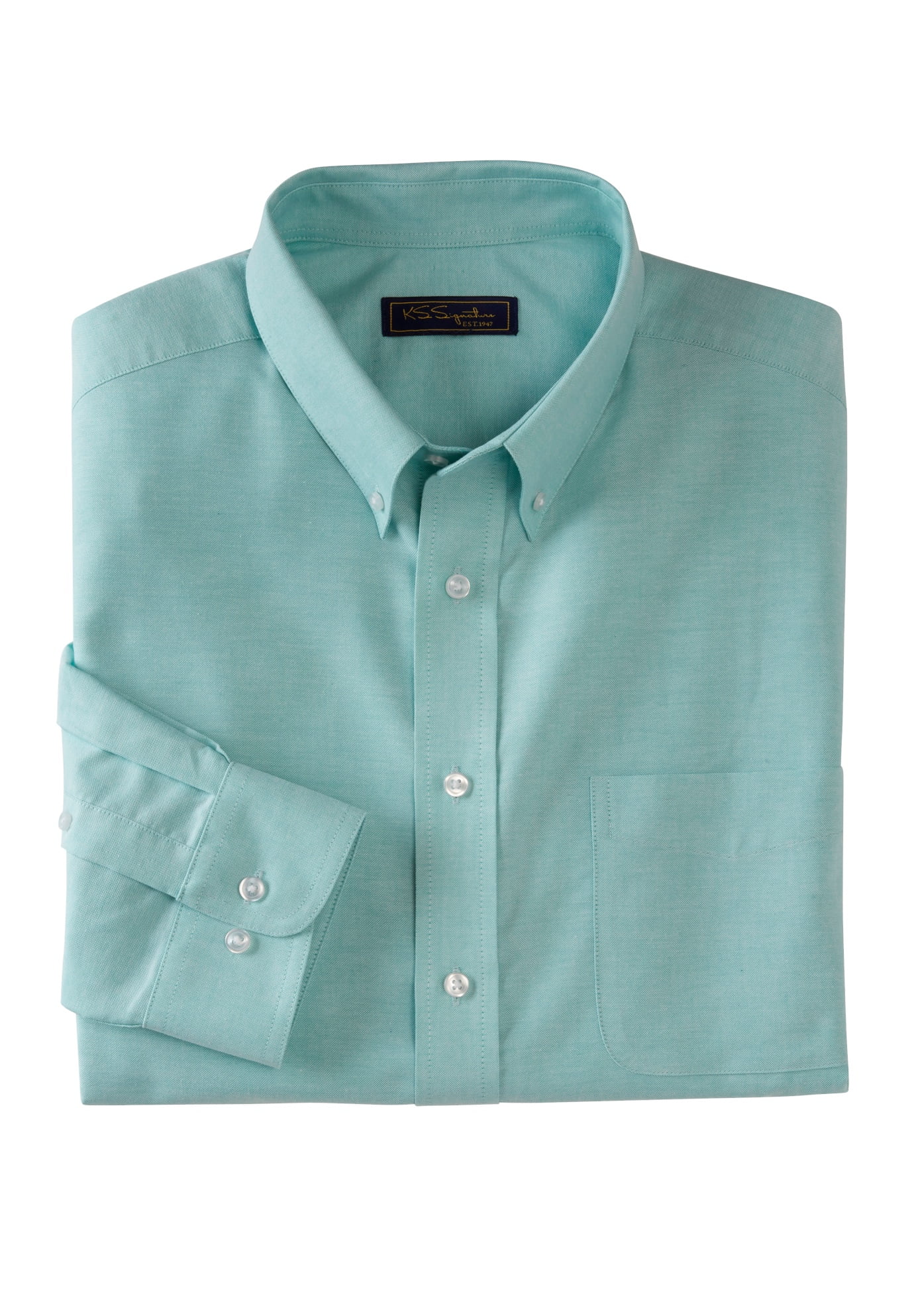 Ks Signature By Kingsize Men's Big & Tall Ks Signature Wrinkle