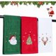 thumbnail image 1 of wonima44 3 Pcs Christmas Hand Towels for Bathroom, 100% Cotton Soft Absorbent Christmas Kitchen Towels, Embroidery Christmas Decorations Towel for Holiday, Kitchen, Gift (15 x 23 Inch), 1 of 1