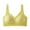 Yellow, variant on hotojiny Wireless Bras for Women Seamless Push Up Breathable Bra Adjustable Strap Full Coverage Bralettes Everyday Bra