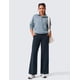 thumbnail image 3 of Pantalones CRZ YOGA Butterlift Pierna Ancha con Bolsillos Azul Marino XX-S, 3 of 5