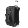 thumbnail image 6 of MOJO San Francisco Giants Black 27'' 2-Wheel Drop Bottom Rolling Duffel Bag, 6 of 7