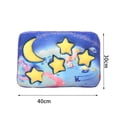thumbnail image 5 of HILABEE Cartoon Detachable Toys Outer Space Pillow for Bedroom Baby blue, 5 of 5
