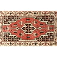 thumbnail image 1 of Ahgly Company Machine Washable Indoor Rectangle Traditional Tomato Red Area Rugs, 7' x 9', 1 of 7