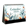thumbnail image 3 of Desk Calendar 2026 - 12 Month Standing Flip Calendar with USA Holidays, 6.88 x 6.29 Inches, Thick Paper, 3 of 8