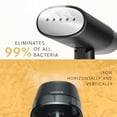 thumbnail image 4 of Vaporizador de viaje para ropa - Calentamiento rápido en 25 segundos e incluye accesorio de viaje | Vaporizador portátil para ropa | Miniplancha de vapor para ropa | Vaporizadores de mano | De LEBENL, 4 of 5