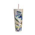 thumbnail image 3 of Starbucks Limited Edition Summer 2024 White Pearl Marble Floral Tumbler 24 oz, 3 of 3