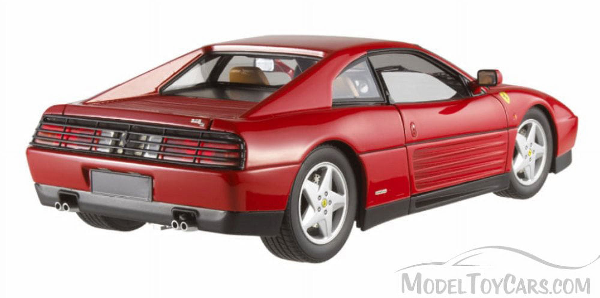 フェラーリ ミニカー 1/18 348TB EVOLUZIONE1989 Amazon | MATTEL 1/18 フェラーリ 348TB 1989 レッド 完成品
