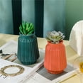 thumbnail image 3 of Trayknick Creative Flower Vase Decorative Nordic Style Imitation Ceramic Flower Container Home Decor, 3 of 13