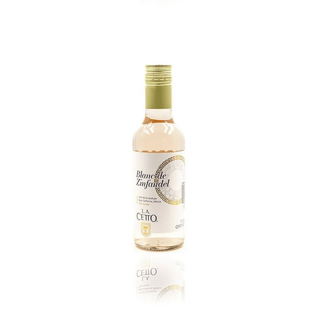 PACK DE 6 VINO ROSADO LA CETTO BLANC DE ZINFANDEL 187ML