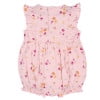Onesies Brand Baby Girl Ruffle Sleeve Rompers, 3-Pack, Sizes, 0/3 Months - 24 Months