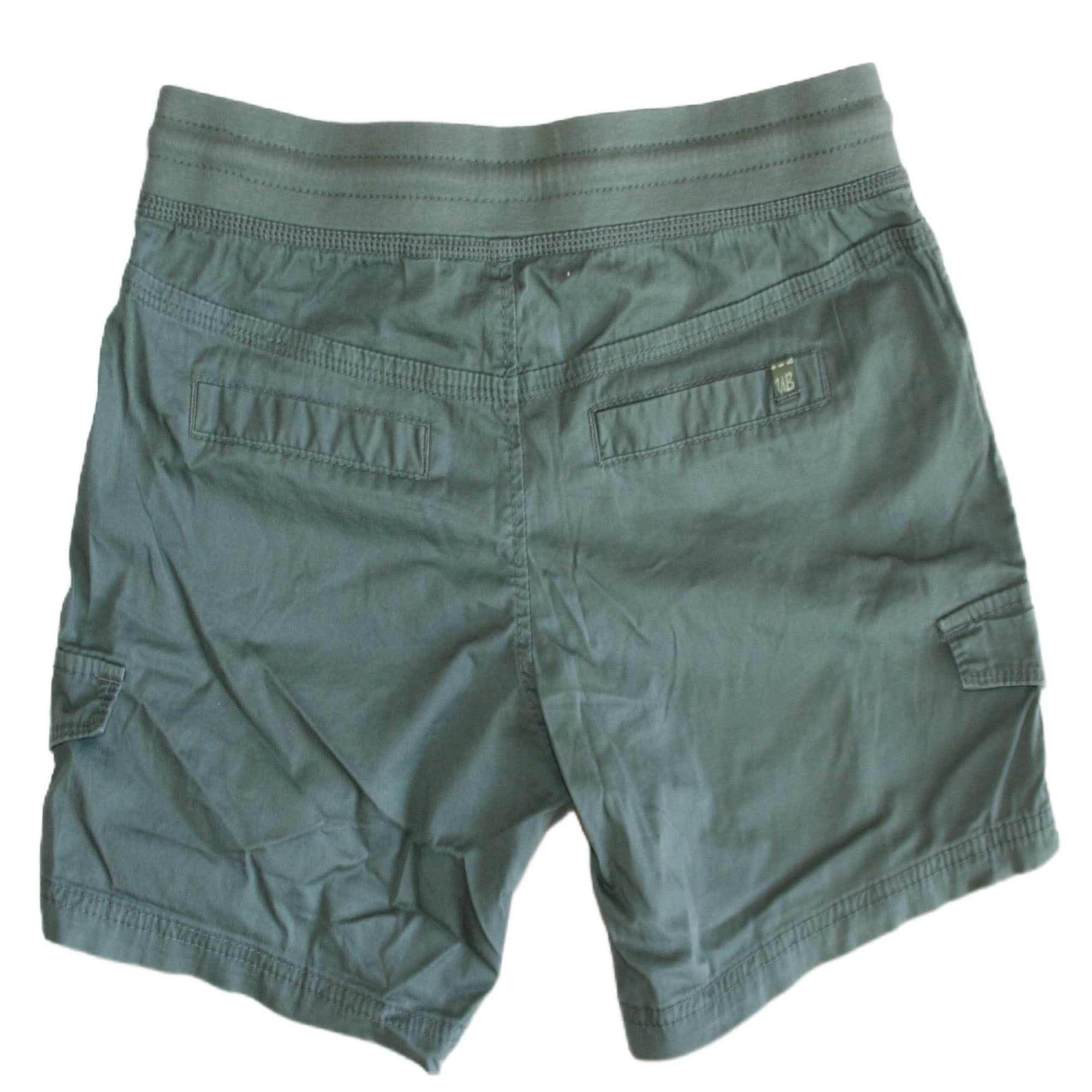 【U LAN】Mute Dyeing Bermuda Cargo Pants Union Bay Junior Women's Cargo Shorts Bluegrass Color Size
