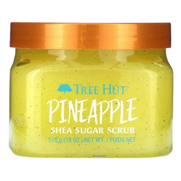 Tree Hut Pineapple Shea Butter Sugar Body Scrub, 18 oz