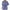 Blue, variant on Lenpel Women's Summer Rompers Striped Half Sleeve Collared Button Front Tie Waist Short Jumpsuits Loose Casual Overalls