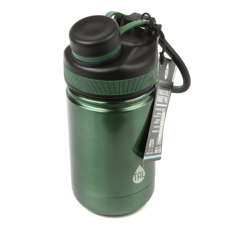 TAL Water Bottle Double Wall Insulated Stainless Steel Ranger Pro Tumbler  40oz, Mint Tropical