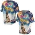 thumbnail image 3 of Happy New Year with Belgian Malinois Fireworks Holiday Xmas Winter 2025 All Over Print 3D Baseball Shirt Sheepdog Dog Lover Gifts Softball Sport - 00025, 3 of 6