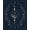 Blue, Pattern 1, variant on Design&I 8'x10' Washable Area Rug Midnight Blue Celestial Design Elegant Moon Phases with Star Accents for King Size Bedroom, Under Bed, Sleek Flatweave Pet Friendly