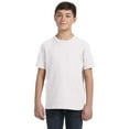 thumbnail image 2 of Aquaguard Boys 3-Pack T-Shirt Crew Neck Short Sleeve 100% Cotton Tee, Size: 4-14 - XL - White, 2 of 7