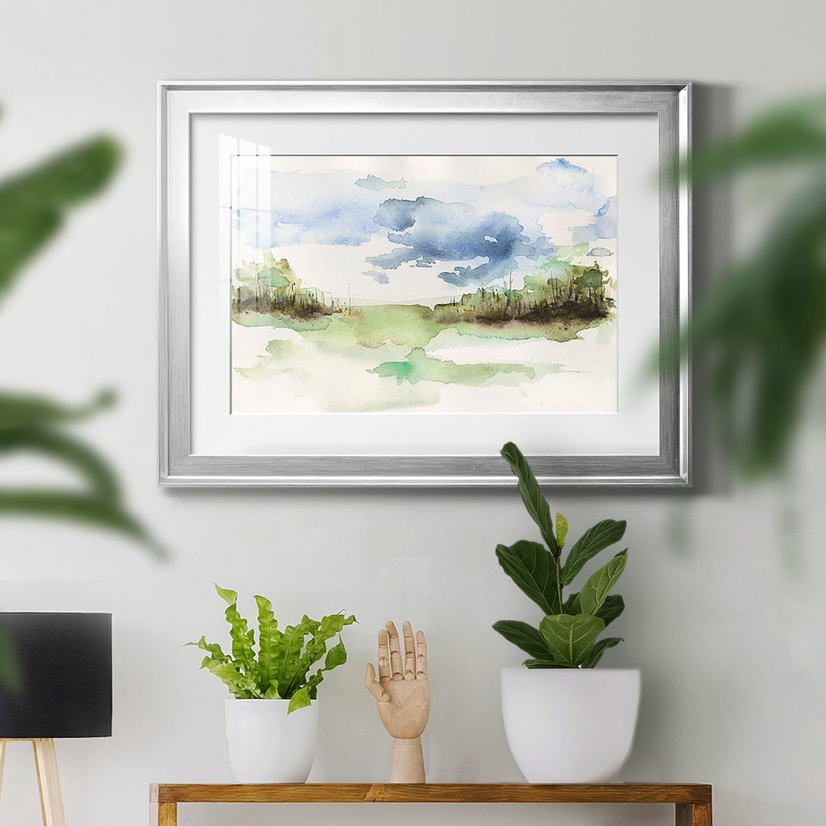 Brush Thickets I Premium Framed Print - Ready to Hang
