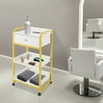 thumbnail image 3 of Salon Storage Cart, Salon Cart with Drawer, Salon Storage Cart with Wheels  Barber Stores, Spas, Homes, Beauty Stores, And Pedicure, 3 of 13