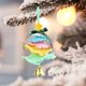 thumbnail image 5 of XWSHYW Decoraciones Navideñas Nuevos Adornos Colgantes para Árbol de Navidad Tale Styleout para Colgar En La Puerta, Suministros de Decoración para Colgar En La Pared, 5 of 6