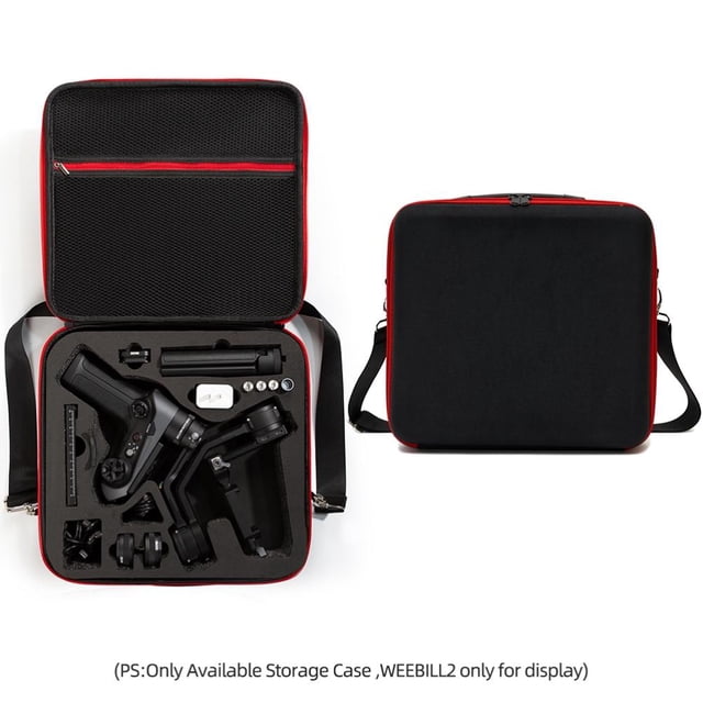 Bolsa De Hombro Portátil Compatible Con Zhiyun Weebill 2 Gimbal Stabilizer Estuche De Transporte Con Correa De Hombro Ajustable Bolsa De Almacenamiento Protectora Cateissary AP006134-01
