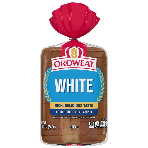 Oroweat White Bread, 24 oz