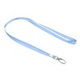 thumbnail image 1 of Unique Bargains Polyester Flat Strap Neck Lanyards with Clip Swivel Hook Sky Blue 20 Pack, 1 of 5