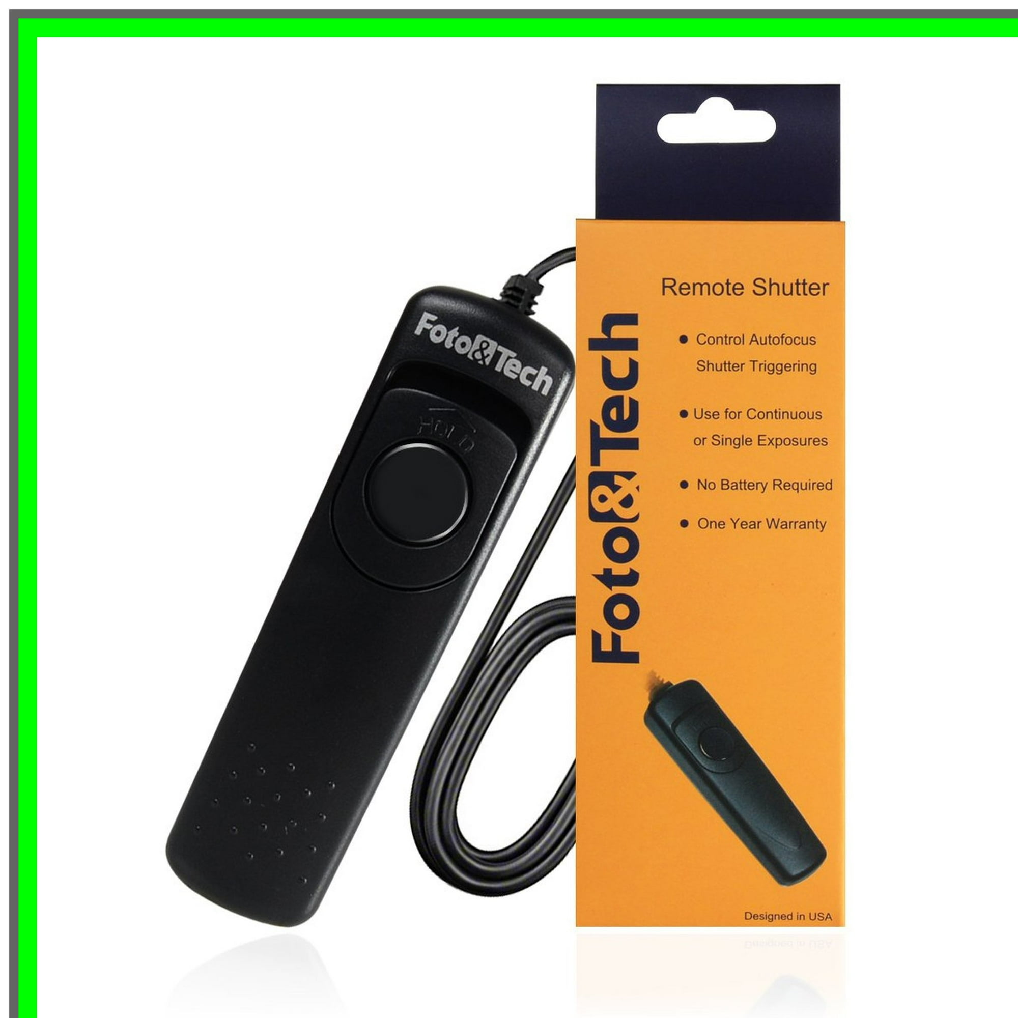 Nikon Wired Remote Shutter Release for DSLRs with 10 Pin