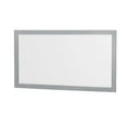 thumbnail image 2 of Wyndham Collection Sheffield 59" Mirror Wood Single Bathroom Vanity in Gray, 2 of 2