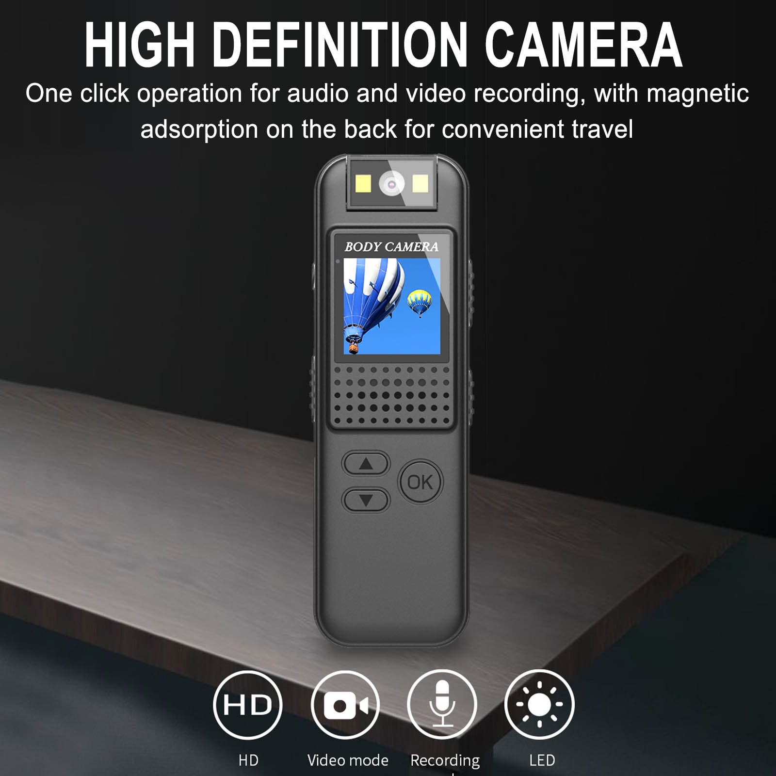 Mini 1080p Hd Wireless Video Camera Remote Monitoring Webcam Video Calling Camera Net Class Online Meeting, Photo