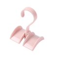 thumbnail image 5 of Juego de 3 ganchos para bolsos - Juego de 3 ganchos dobles para bolsos, portabolsos, plástico ABS Arroz escandinavo Verde escandinavo Rosa escandinavo, 5 of 5