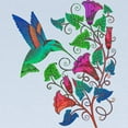 thumbnail image 2 of CafePress - Rainbow Hummingbird On Trumpet Vine Long Sleeve In - Long Sleeve Infant T-Shirt, 2 of 2