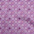 thumbnail image 1 of oneOone Cotton Cambric Purple Fabric Asian Suzani Sewing Material Print Fabric By The Yard 42 Inch Wide, 1 of 5