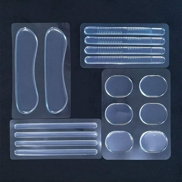 Clear Silicone High Heel Cushion Inserts Pad Heel Grips Anti Slip