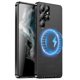 thumbnail image 1 of for Samsung Galaxy S24 Ultra Cover Compatible with MagSafe Charger Camera Lens Protection Metal Bumper Shockproof Cover, 1 of 4