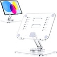 thumbnail image 1 of Soporte para tableta Creadream acrílico giratorio 360° para iPad, 1 of 6