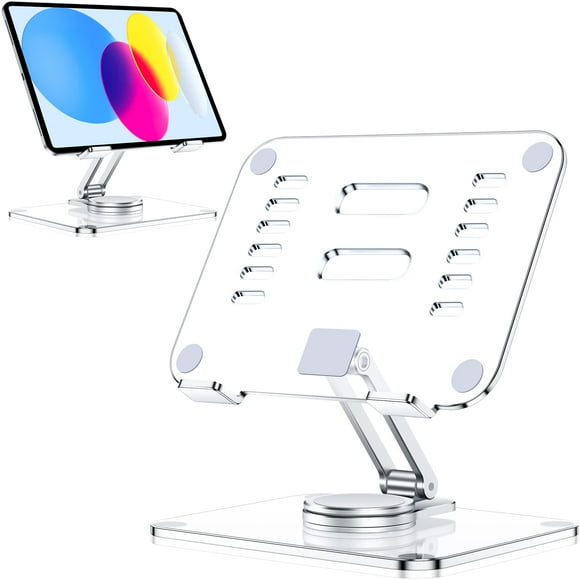 Soporte para tableta Creadream acrílico giratorio 360° para iPad