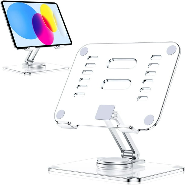 Soporte para tableta Creadream acrílico giratorio 360° para iPad