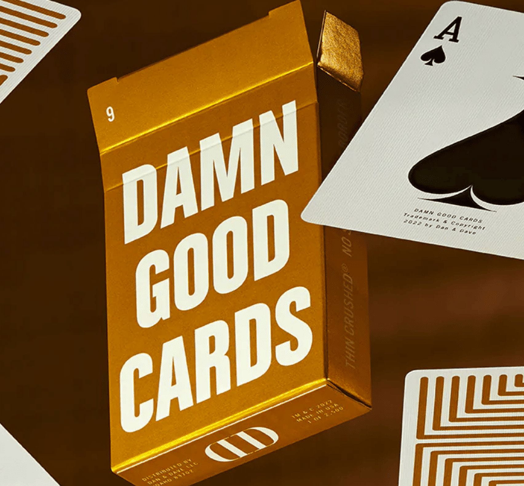 Damn Good Playing Complete Playing Card Set by Dan & Dave