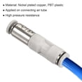 thumbnail image 4 of Unique Bargains 6mm Push Quick Connect Pneumatic Inline Air Tube Fitting Check Valve, 4 of 5